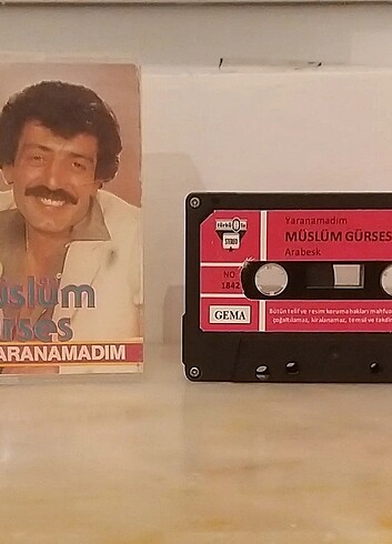 Müslüm Gürses - Yaranamadım kaset.