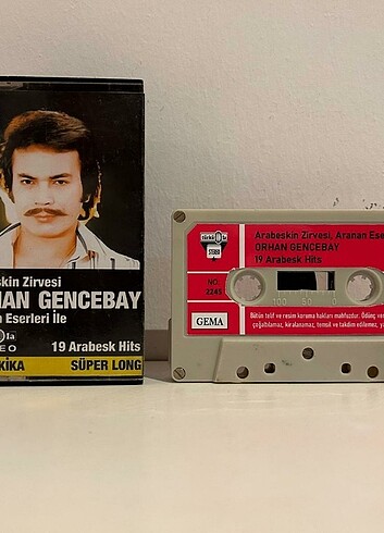Orhan Gencebay - Arabeskin Zirvesi türküola kaset