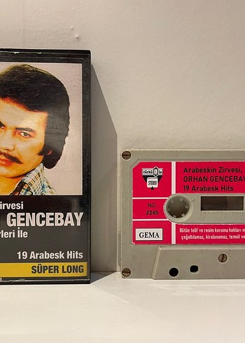 Orhan Gencebay - Arabeskin Zirvesi Kaset