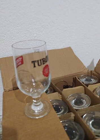 Diğer 12 li Tuborg ayaklı bardak