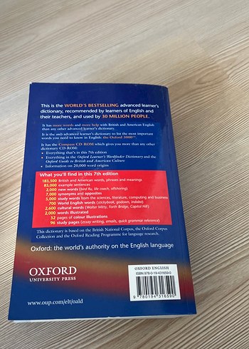 Oxford Dictionary sözlük - Görsel 3