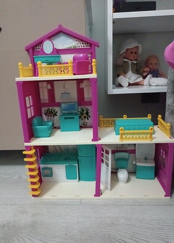 Lolanın Düşler Evi Üç Katlı Oyuncak Ev - Görsel 7
