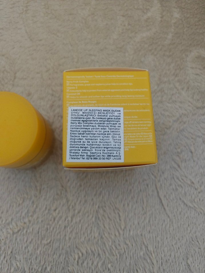 Laneige Lip Sleeping Mask Mango - Dudak Bakımı - Görsel 4