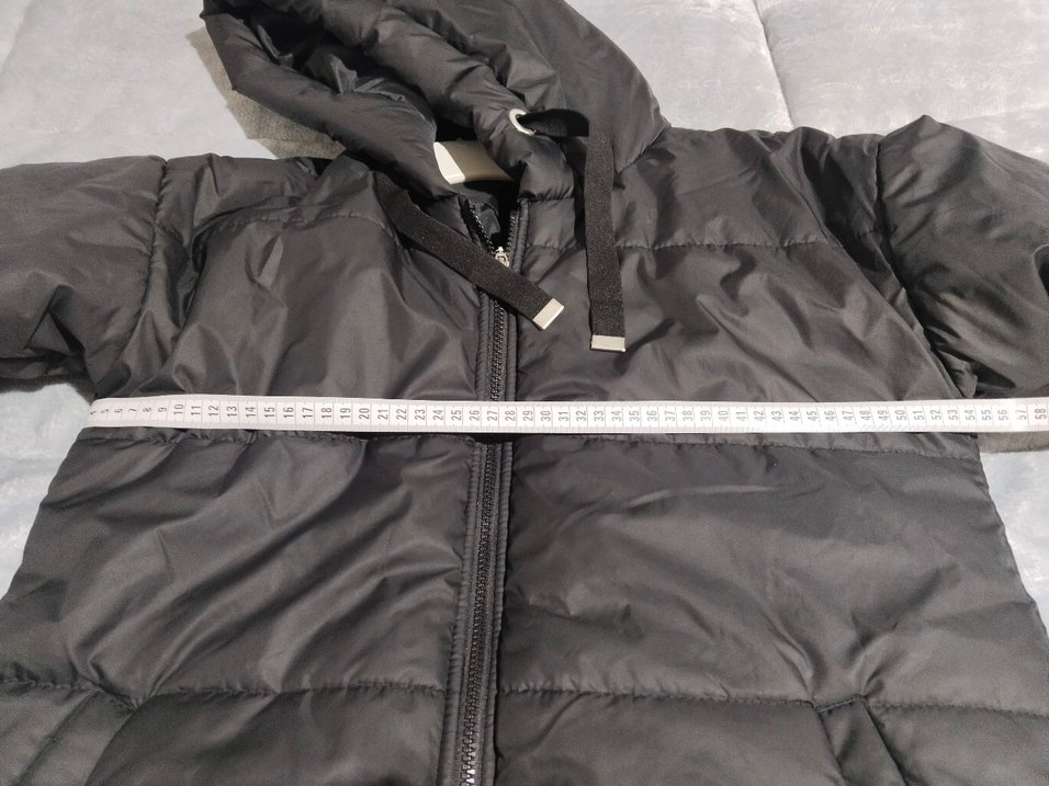 Kadın Siyah Uzun Kışlık Mont - Görsel 3