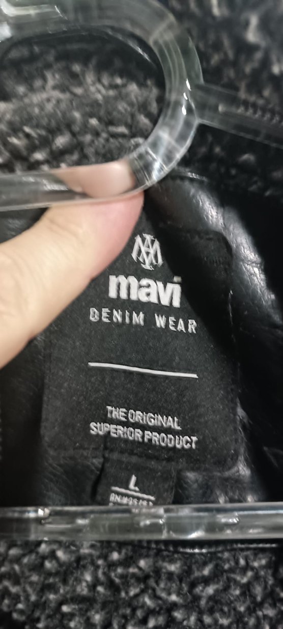 Erkek Siyah Deri ceket - Görsel 2