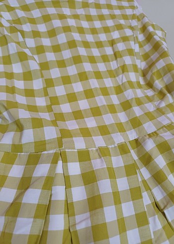 Kareli Pilili Elbise - Görsel 2