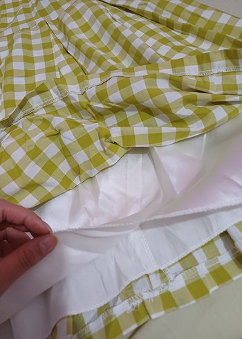 Kareli Pilili Elbise - Görsel 4