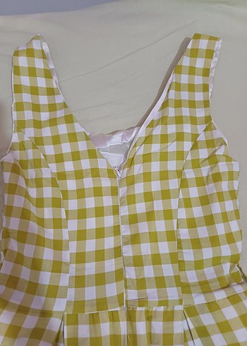 Kareli Pilili Elbise - Görsel 5