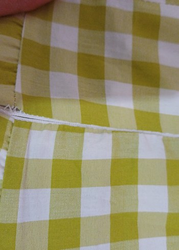 Kareli Pilili Elbise - Görsel 7