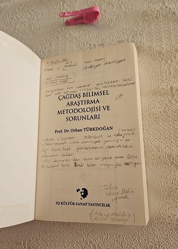 Çağdaş Bilimsel Araştırma Metodolojisi Kitabı - Görsel 3