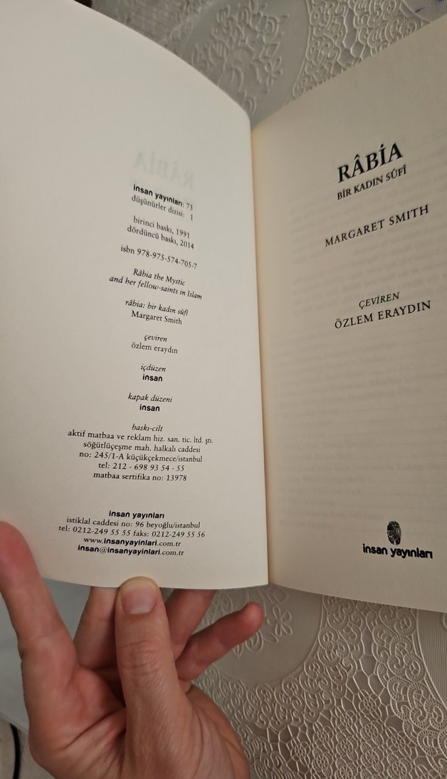 Rabia Bir Kadın Sufi - Margaret Smith - Görsel 2