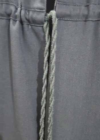 Lacivert Uzun  ceket - Görsel 3