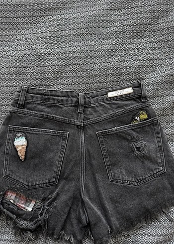 Zara 32-34 xs kot şort - Görsel 3