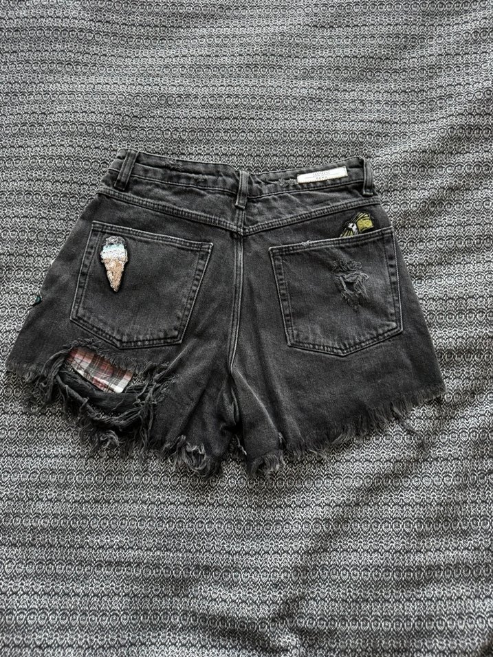 Zara 32-34 xs kot şort - Görsel 2