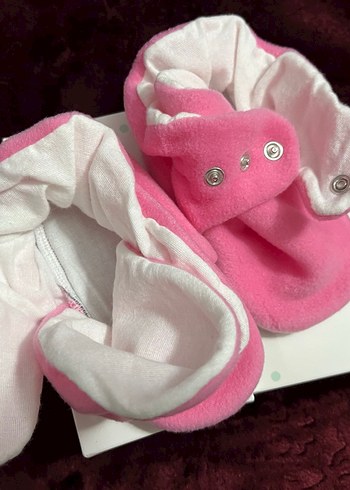 Babyzilla panduf patik pembe ve bej - Görsel 5