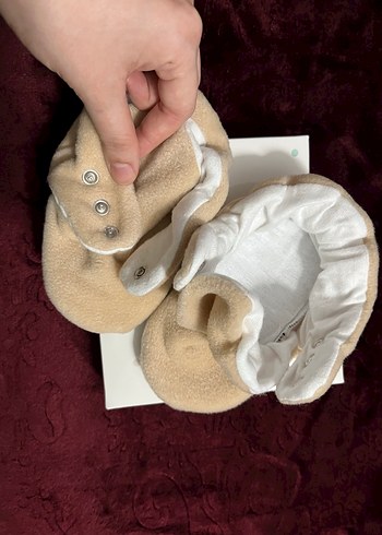 Babyzilla panduf patik pembe ve bej - Görsel 9