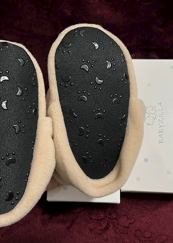 Babyzilla panduf patik pembe ve bej - Görsel 8