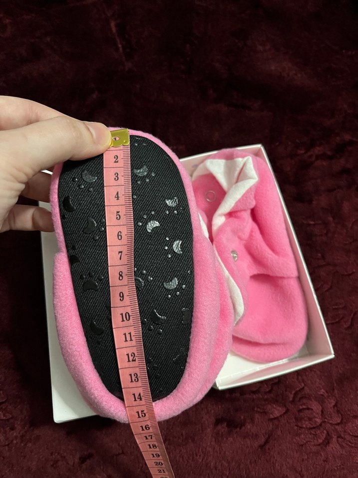 Babyzilla panduf patik pembe ve bej - Görsel 3