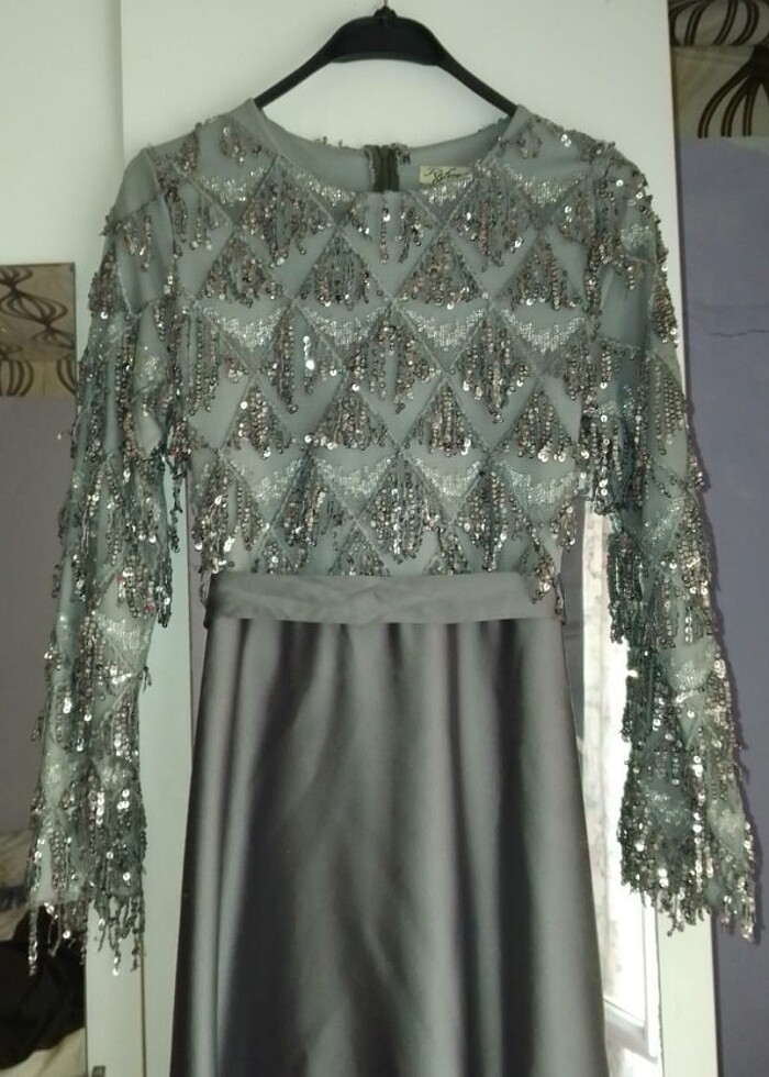 Gri abiye - Görsel 3