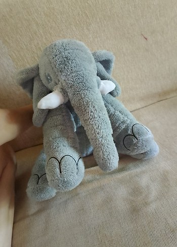 Gri Peluş Fil Oyuncak