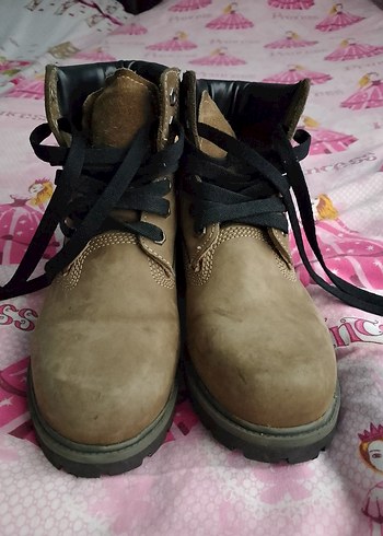 Kahverengi Tokalı Platform Topuklu Kadın Biker Bot - Görsel 4