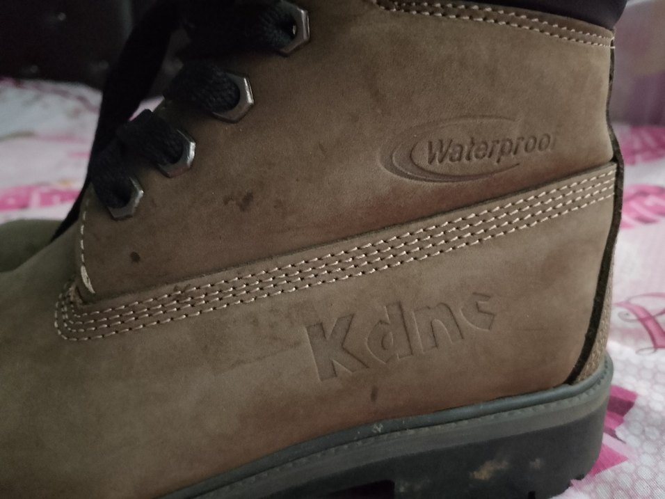 Kahverengi Tokalı Platform Topuklu Kadın Biker Bot - Görsel 2