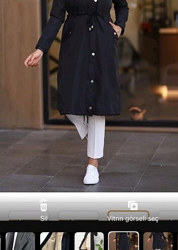 Kadın Tesettür mont - Görsel 2