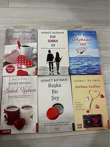 Ahmet Batman kitapları