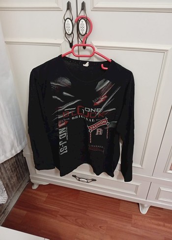 kırmızı serıtlı sıyah erkek pıjama takımı - Görsel 3