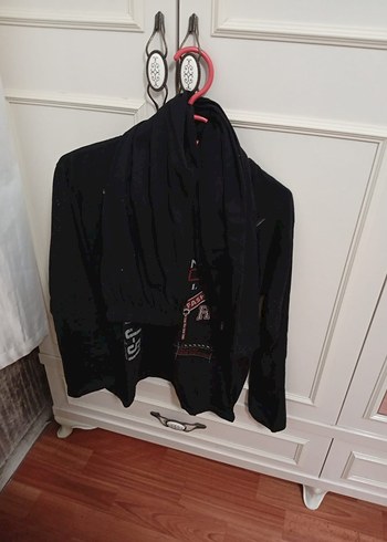 kırmızı serıtlı sıyah erkek pıjama takımı - Görsel 2