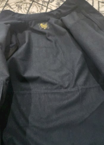 Erkek Siyah Fermuarlı Yüksek Yakalı outdoor Ceket - Görsel 3