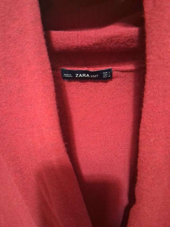 Bordo Kadın Midi Boy Rahat Kesim Sabahlık - Görsel 3