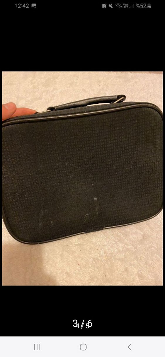 Siyah Seyahat Düzenleyici Çanta - Görsel 4