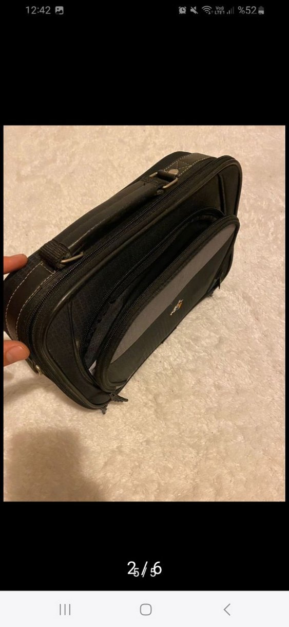 Siyah Seyahat Düzenleyici Çanta - Görsel 5