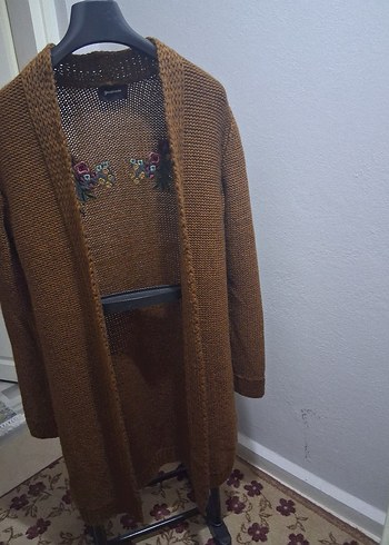 Uzun bayan hırka - Görsel 3