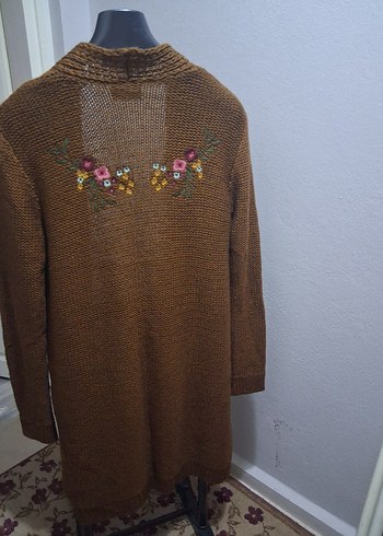 Uzun bayan hırka - Görsel 4