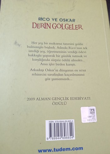 Rico ve Oskar: Derin Gölgeler - Andreas Steinhofel - Görsel 2