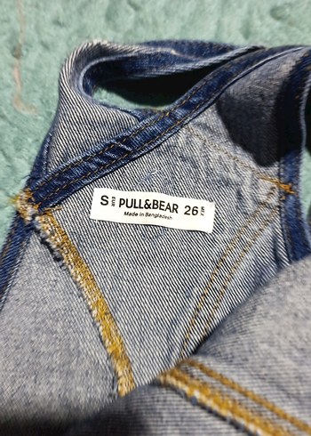 Kadın Mavi Denim Midi Salopet Elbise - Görsel 2