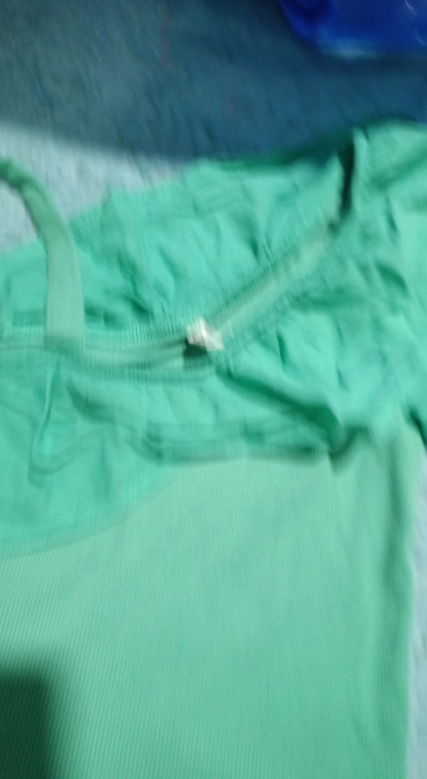 Yeşil Pastel Renkli Çocuk Atlet - Görsel 2