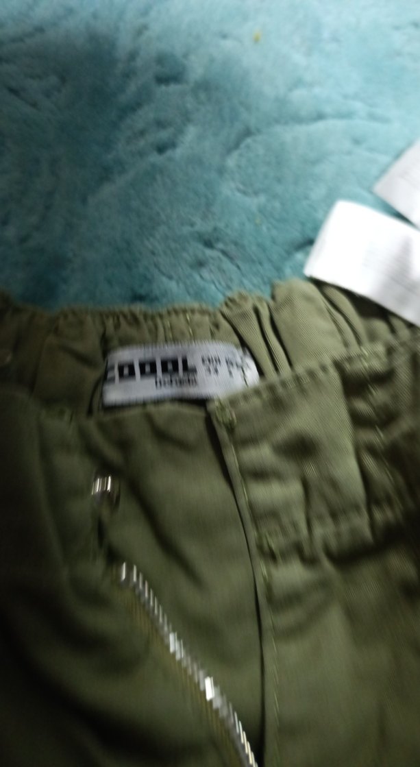 Gri Keten Salaş Kemerli Kadın Pantolon - Görsel 3