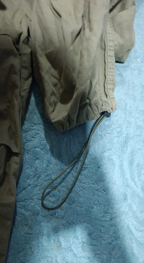 Gri Keten Salaş Kemerli Kadın Pantolon - Görsel 2