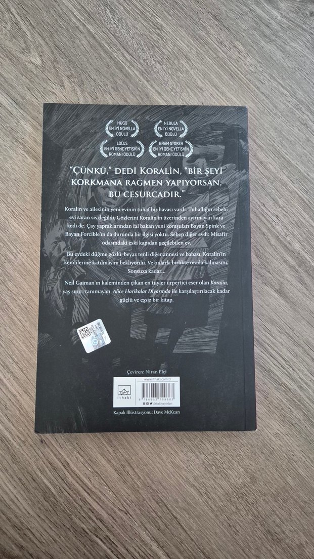 Koralin - Neil Gaiman - Görsel 2