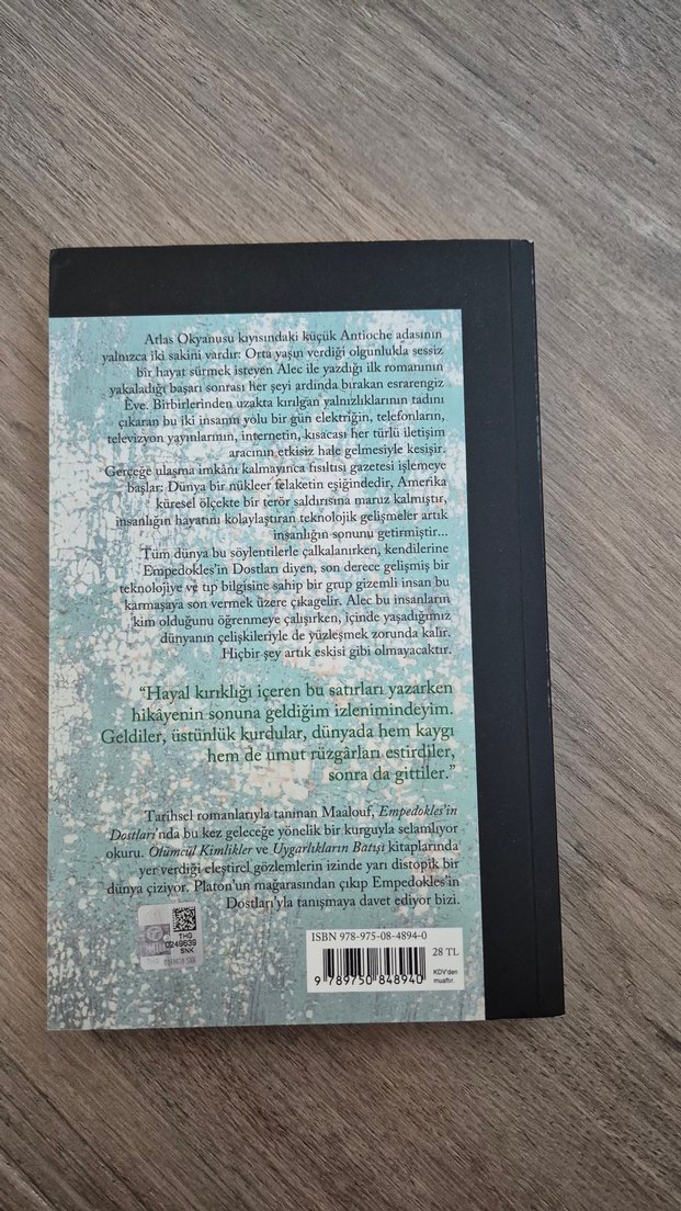 Empedokles'in Dostları - Amin Maalouf - Görsel 2