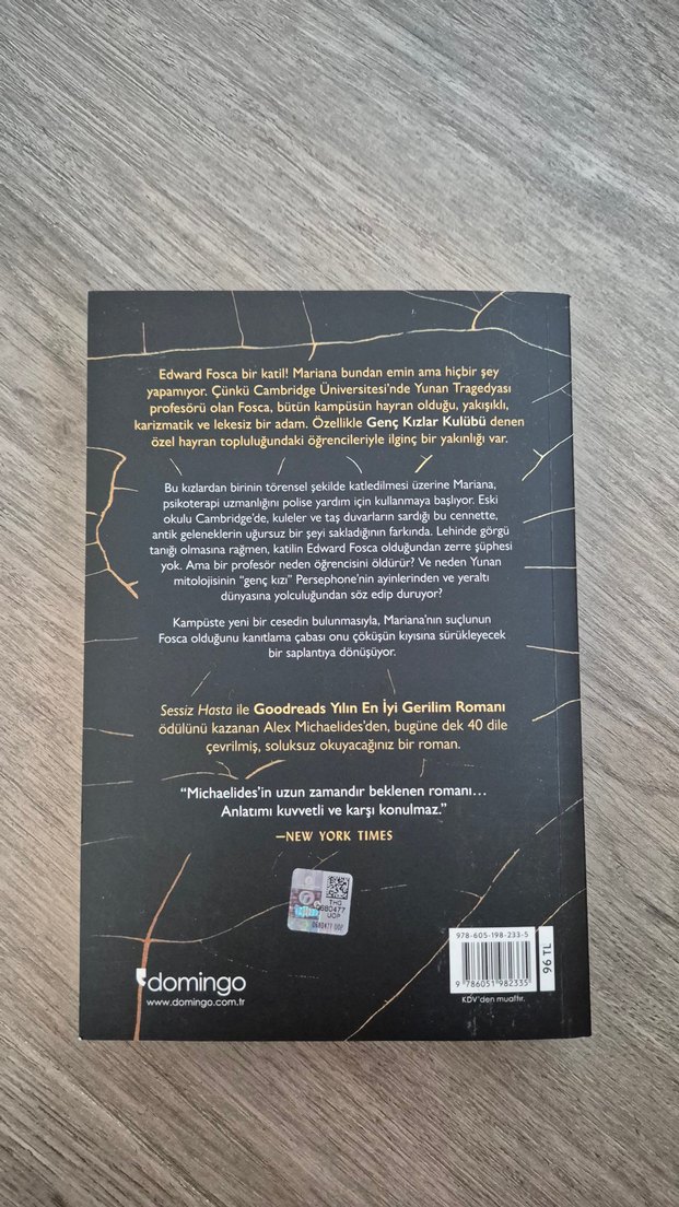 Yitik Kızlar - Alex Michaelides - Görsel 2