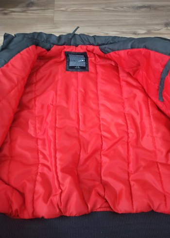 kahverengi Kemerli Erkek çocuk Midi Mont - Görsel 2