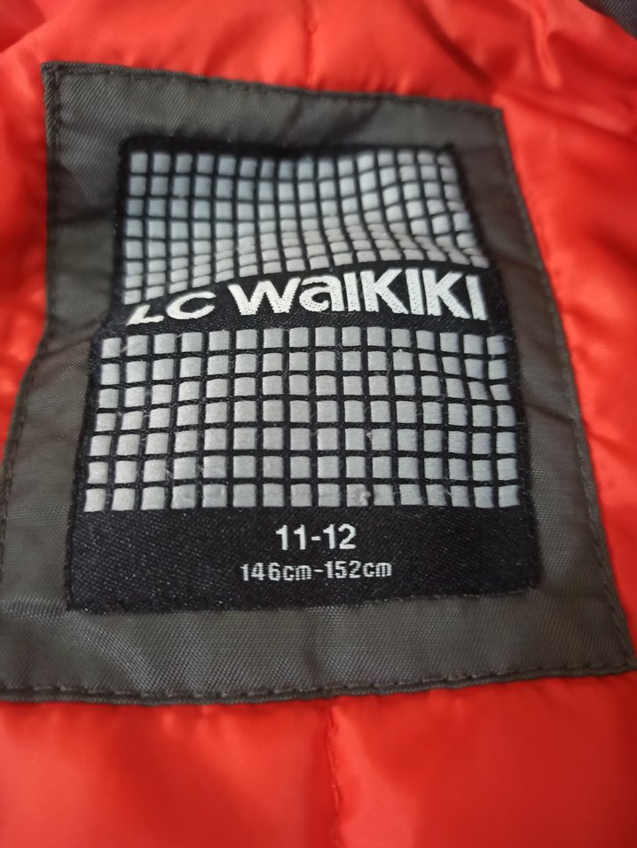 kahverengi Kemerli Erkek çocuk Midi Mont - Görsel 3