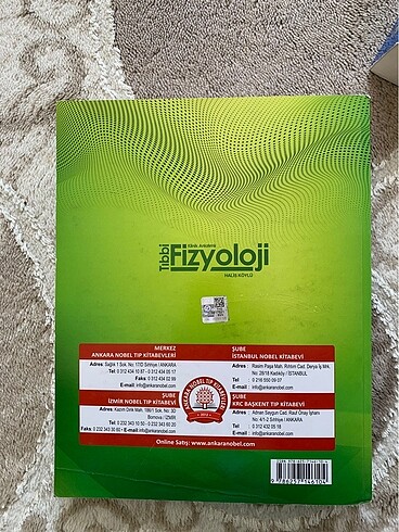 Tıbbi fizyoloji klinik anlatımlı kitabı