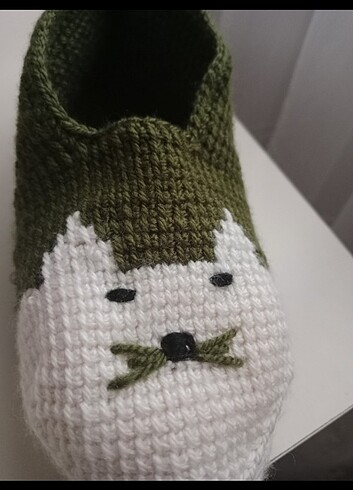  Beden El Yapımı Kedi Modeli Örme Patik!