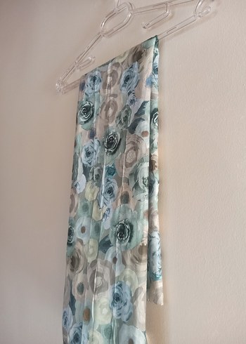 Bambu Soft Çiçek Desenli Şal - Görsel 2