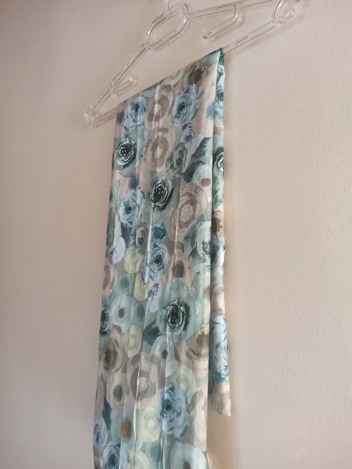 Bambu Soft Çiçek Desenli Şal - Görsel 2